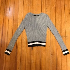 Grey croptop from Forever 21